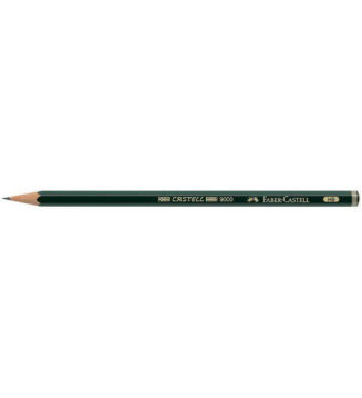 Crayon papier 9000 hexagonal mine 2mm 7B