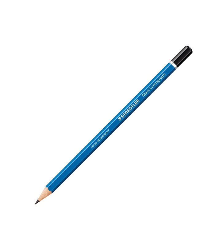 Crayon Papier Mars Lumograph 100 Mine 2 mm Bleu 4H