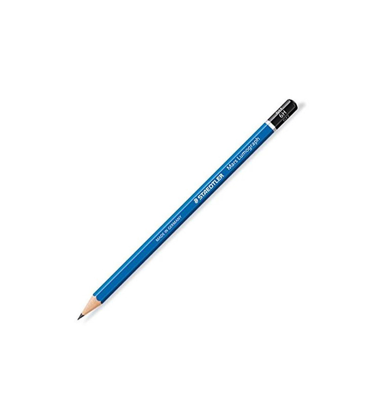 Crayon Papier Mars Lumograph 100 Mine 2 mm Bleu 6H