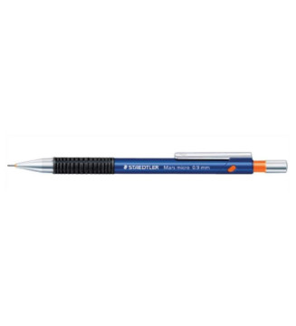 Portemines Mars micro bleu diam 0,9mm