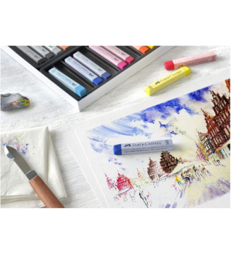 Etui de 36 Crayons pastels STUDIO QUALITY Assortis