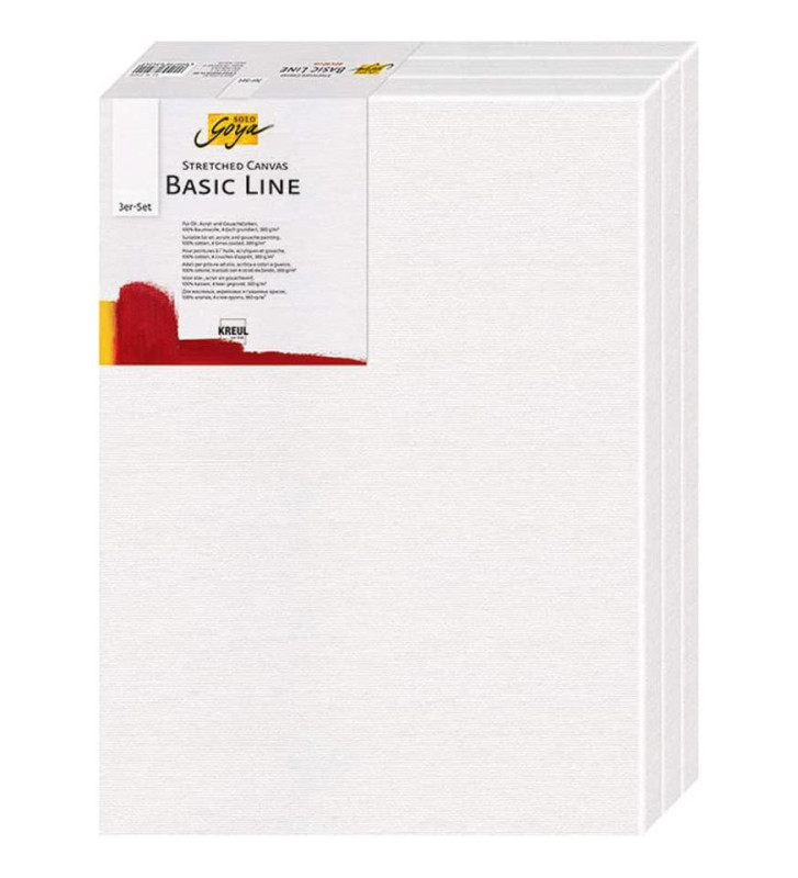 Set de 3 châssis SOLO Goya BASIC LINE, 180 x 240 mm