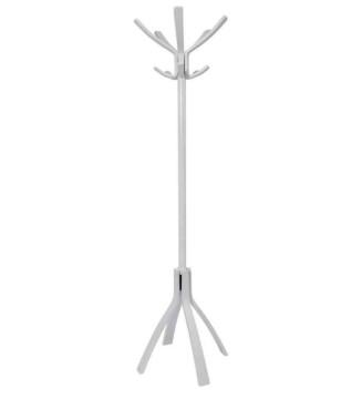 Portemanteau CAFE, (H): 1.760 mm,en bois, blanc