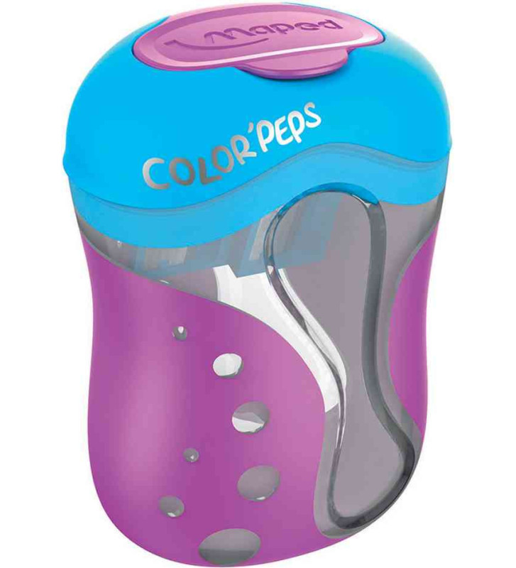 Taille-crayons Double COLOR'PEPS Couleur aléatoire