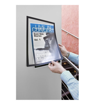 Sachet 2 Cadre d'affichage DURAFRAME A3 noir