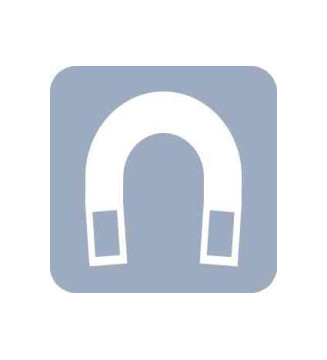 Set de 2 pochettes aimantées A4 ouvert sur le côté transparent