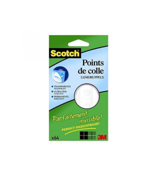Pack de 64 pastilles invisibles dots Fix 02 de L0106