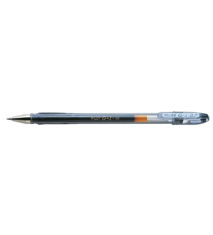 Stylo à bille G1-07 pointe moyenne encre gel noire