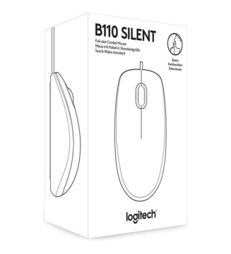 Souris Filaire B110 Silent 1000Dpi Noir