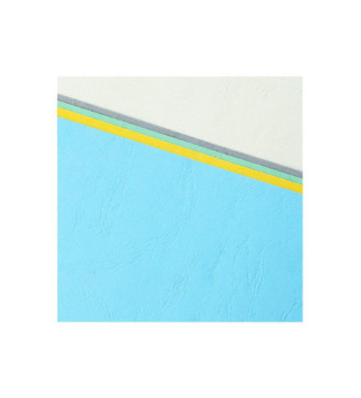 Paquet 100 Couvertures reliure Text&Cover 270g A4 210x297 mm Bleu écolier