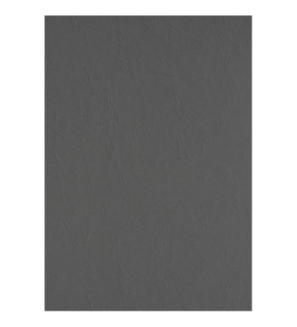 Paquet 100 Couvertures reliure Text&Cover 240g A4 210x297 mm Gris ardoise