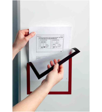 Sachet 5 AFRAME MAGNETIC A4 rouge