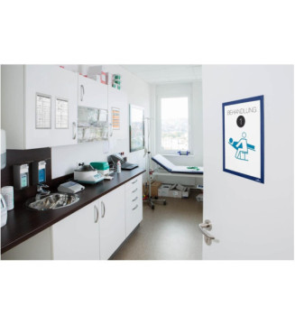 Sachet 2 AFRAME A4 bleu fonce