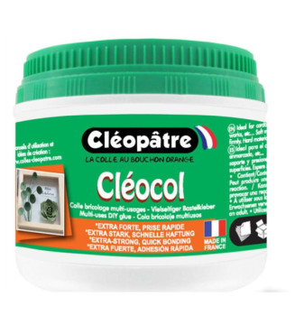 Cléocol Colle Blanche en pot large ouverture 500 gr