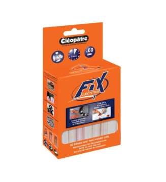Boîte de 60 bâtons de colle universelle Cléo'STICK FIX