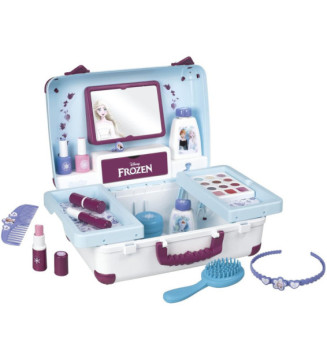 Valise beauté Frozen - Reine des Neiges - Coiffure, onglerie, maquillage