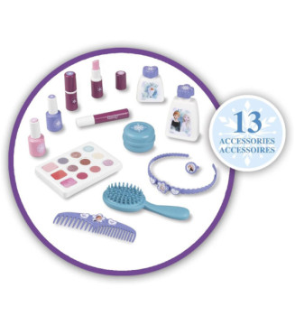 Valise beauté Frozen - Reine des Neiges - Coiffure, onglerie, maquillage