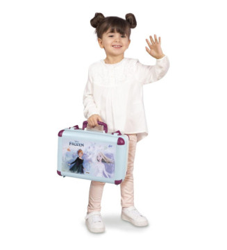 Valise beauté Frozen - Reine des Neiges - Coiffure, onglerie, maquillage