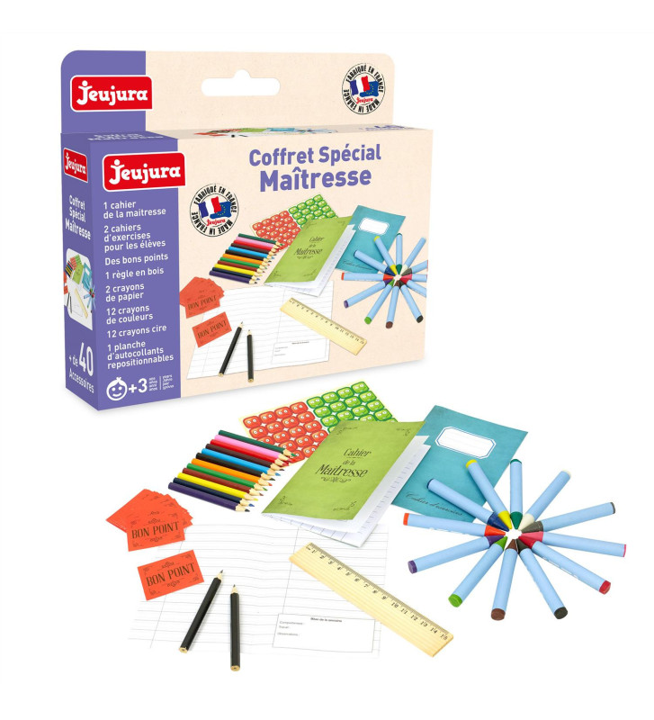 Coffret Special Maitresse pour Tableau en Bois