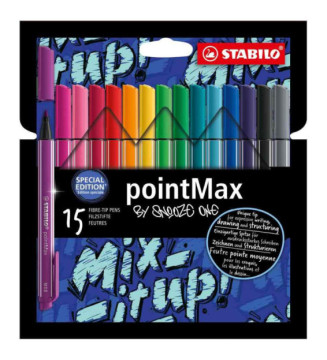 Feutre pointMax by Snooze One, étui carton de 15