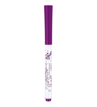 Pack 4 Marqueurs Effaçables pour Ardoise Barbie Pointe Fine