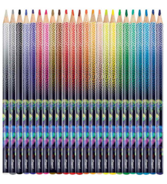 Crayon de couleur DEEPSEA PARADISE, étui carton de 24