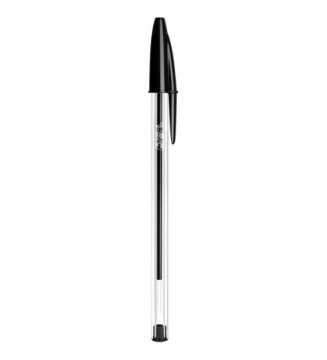 Stylo à bille Cristal Original, boîte carton de 10, noir