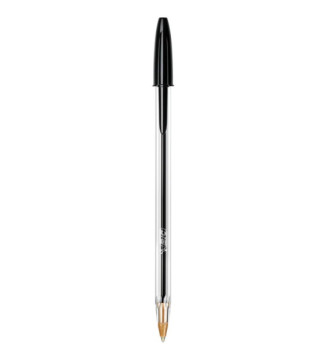 Stylo à bille Cristal Original, boîte carton de 10, noir