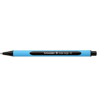 Stylo à bille Slider Edge Pointe Moyenne noir