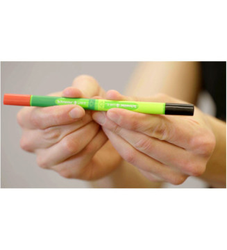 Stylo Fibre Link-It 1,0 assorti Étui chevalet box 8