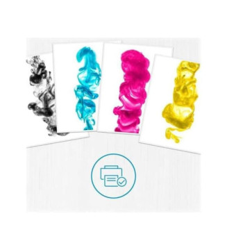 Cartouche Jet d'encre Originale N°62 3 couleurs  Cyan/Magenta/Jaune 165 pages