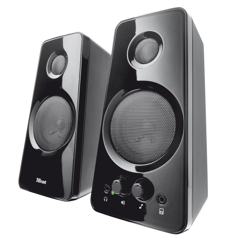 Enceintes TYTAN 2.0 RMS 18W avec connectique Smartphone iPod, iPhone, MP3