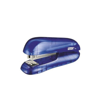 Agrafeuse de bureau F6 bleu demi bande cap 20 feuilles agrafes  24/6 et 26/6
