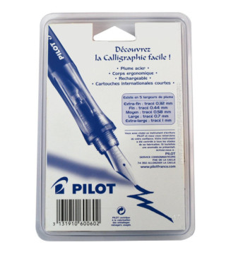 Stylo plume de calligraphie Plumix+3 plumes ( 0,58 / 0,7 / 1mm)