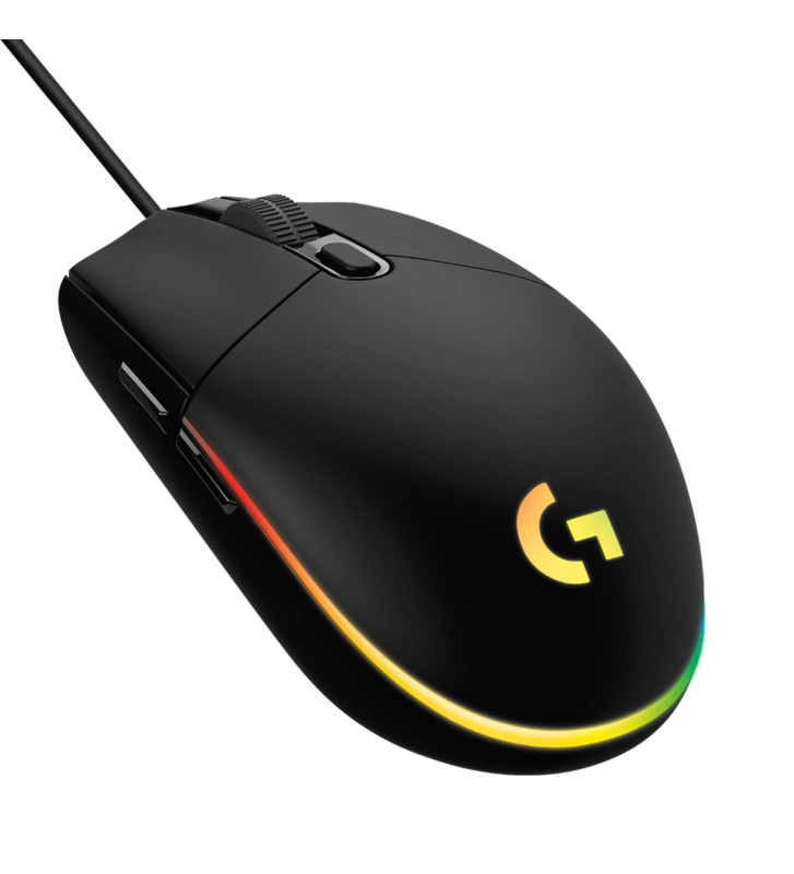 G203 LIGHTSYNC USB Souris Gaming avec Éclairage RVB Personnalisable