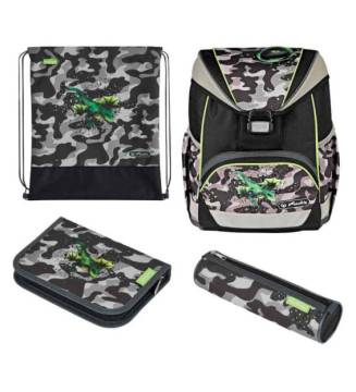 Cartable UltraLight Plus Camo & Dragon
