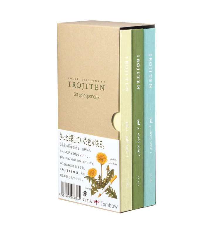 Boîte Collector 30 Crayons Irojiten Set Rainforest