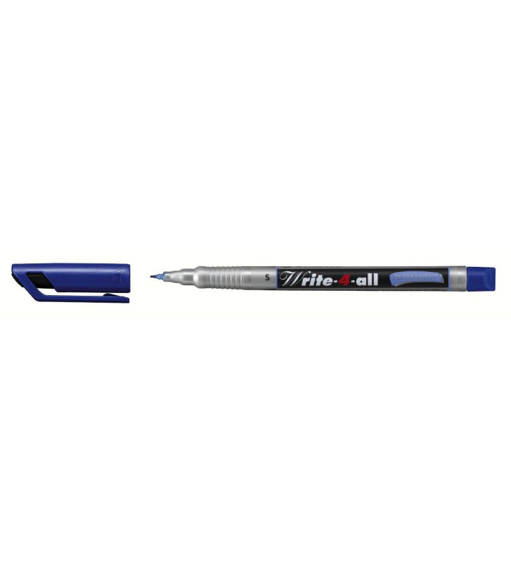 Marqueur permanent Write-4-all S Superfin 0,4 mm Bleu