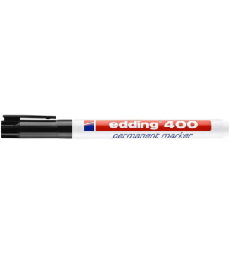 Marqueur Permanent 400 Noir Pointe Fine 1 mm