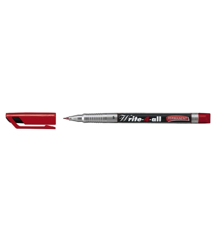 Marqueur permanent Write-4-all S Superfin 0,4 mm Rouge