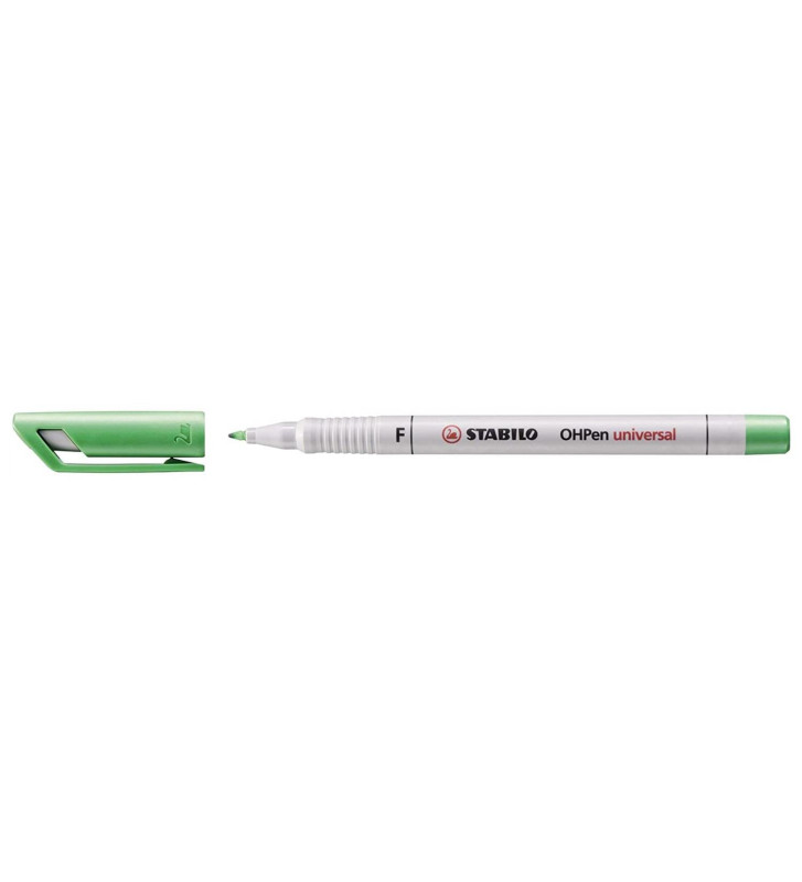 Feutre pour films OHPen universal, soluble, pointe moyenne (1mm) - vert