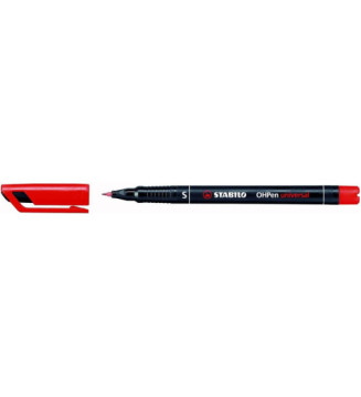 Feutre pour films OHPen Universal Permanent S 0,4mm Rouge