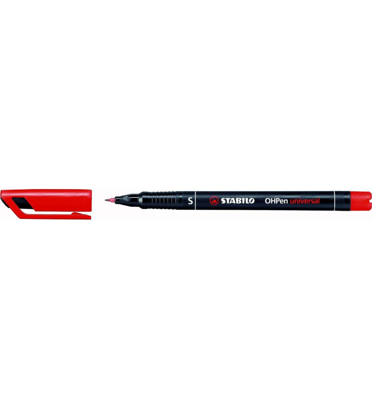 Feutre pour films OHPen Universal Permanent S 0,4mm Rouge