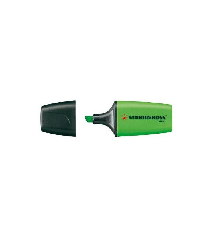 Surligneur BOSS MINI Pointe Biseautée 2 - 5 mm Vert
