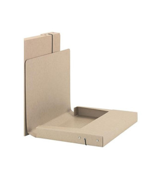 Chemise de Classement Kangourou Touareg 24 x32 cm dos 35 mm Beige