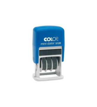 Mini dateur S120 mois en lettres, Hauteur de caractère 4mm