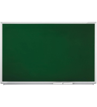Tableau à craie 600 x 450 mm Cadre Alu magnétique effaçage à sec ou humide