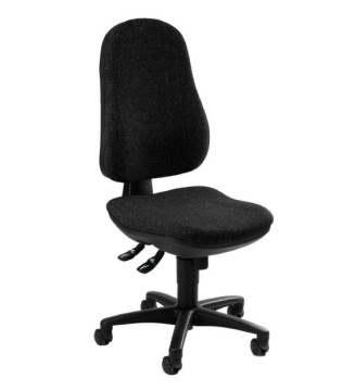 Chaise de bureau Support SY sans accoudoirs Anthracite