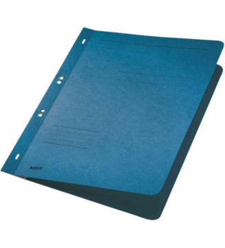 Lot de 50 chemises à oeillet, A4, carte lustrée, bleu