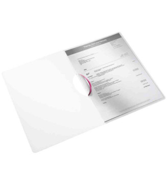 Chemise WOW ColorClip 30 feuilles A4 PP Violet metallisé